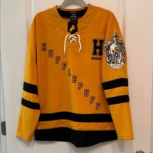 Harry Potter Hufflepuff Quidditch Seeker Jersey - Yellow and Black